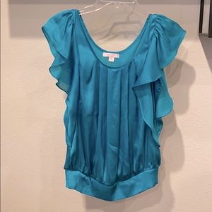 Turquoise blouse